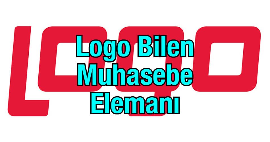 Logo bilen bay bayan muhasebe elemanı
