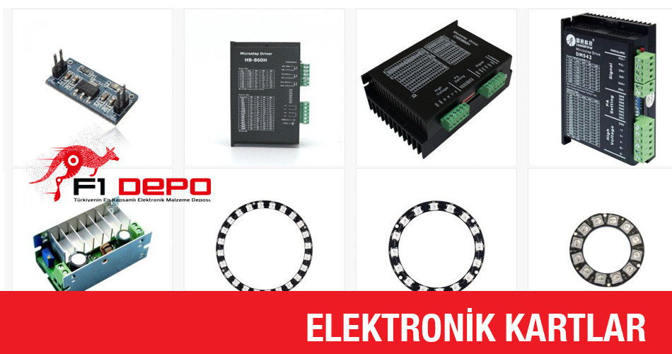 F1 Depo Elektronik Kartlar