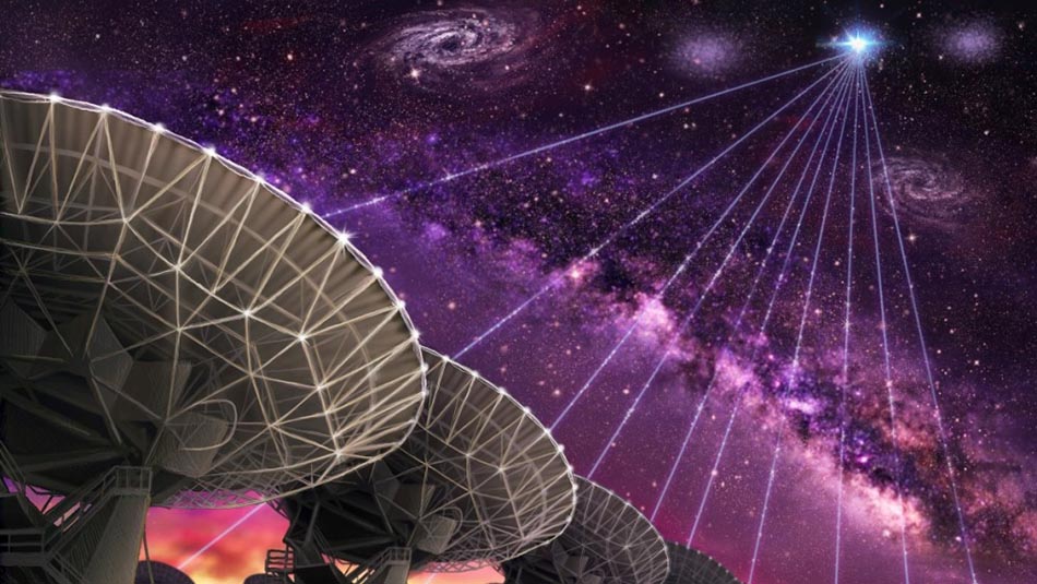 95 ışık yılı uzaktan gelen radyo sinyali