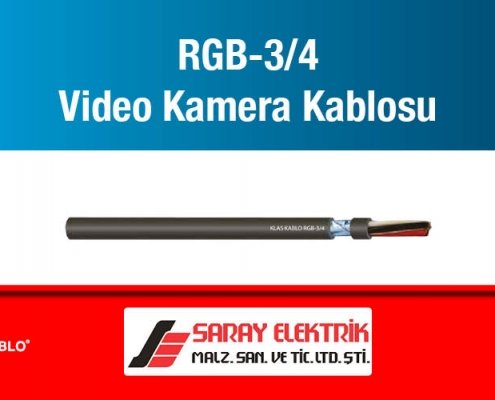 RGB 3/4 Video Kamera Kablosu