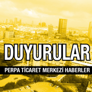 Perpa Ticaret Merkezi Duyurular