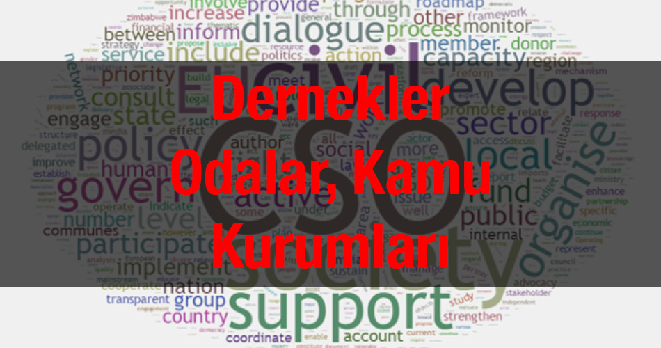 Dernekler Odalar Kamu Kurumları