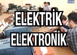 Elektrik elektronik elemanları