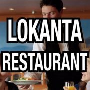 Lokanta restaurant elemanları