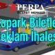 Perpa otopark biletleri reklam ihalesi