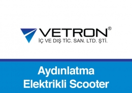 Vetron Aydınlatma Elektrikli Scooter Perpa