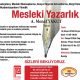 Mesleki Yazarlık Semineri