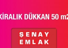 Kiralık Dükkan 50 m2