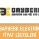 Bayberk Elektrik Fiyat Listeleri