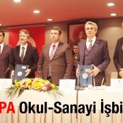 Perpa Okul Sanayi İşbirliği Protokolü İmzalandı