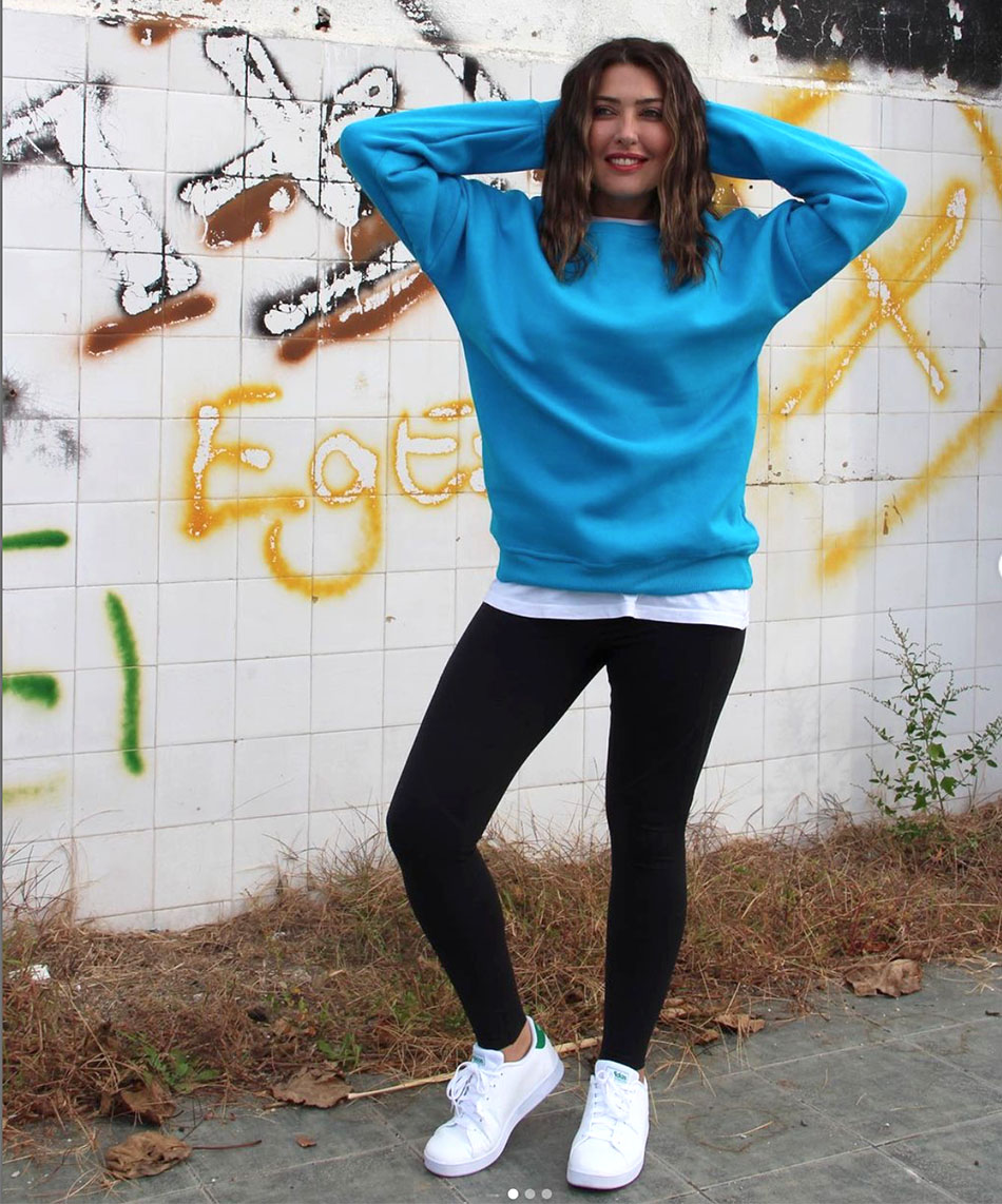 İlse Wear Mavi Sweatshirt 