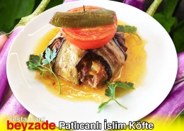 Beyzade Restaurant Patlıcanlı İslim Köfte