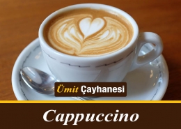 Cappuccino Kapuçino Kahve Ümit Çayhanesi Perpa
