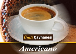 Americano Kahve Ümit Çayhane Perpa