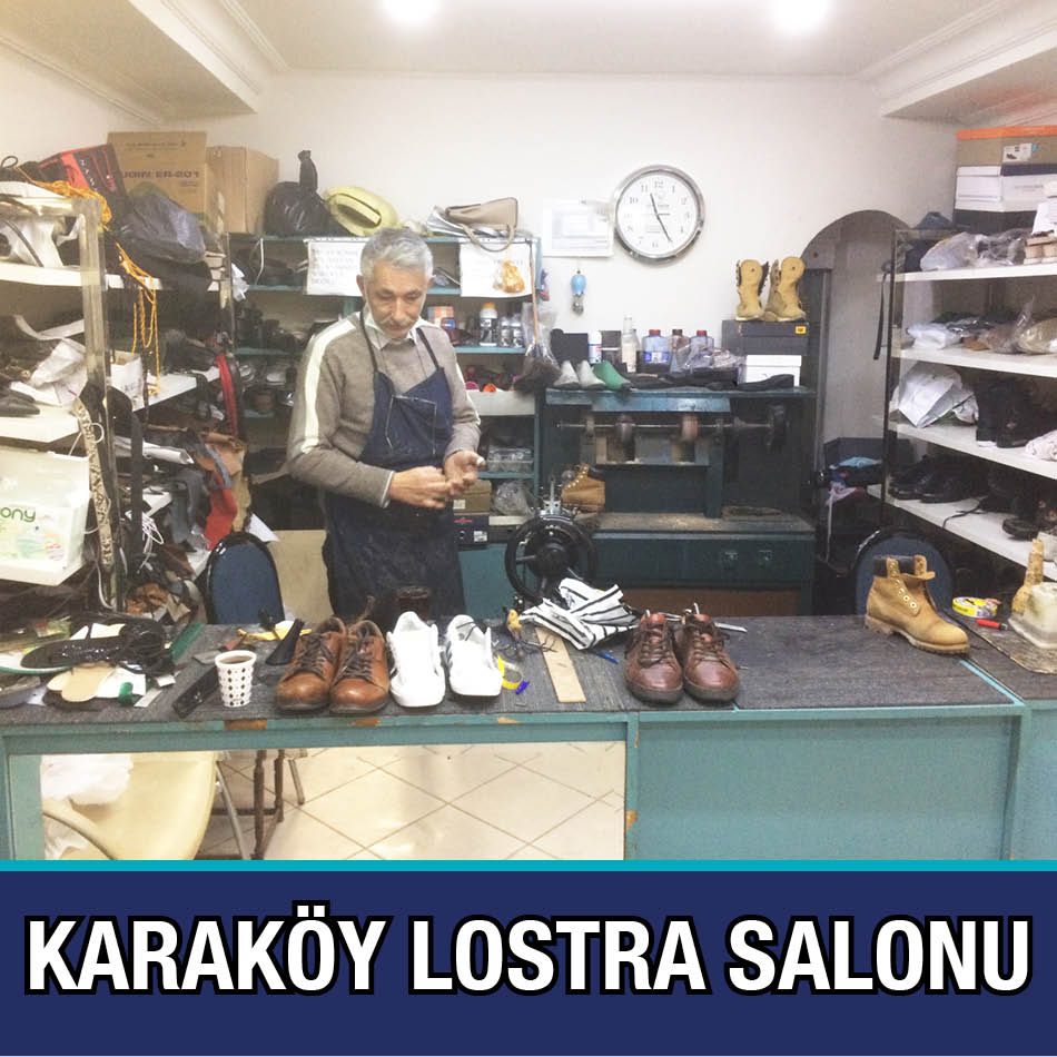 Karaköy Lostra Salonu Salih Usta Perpa Ayakkabı Tamiri