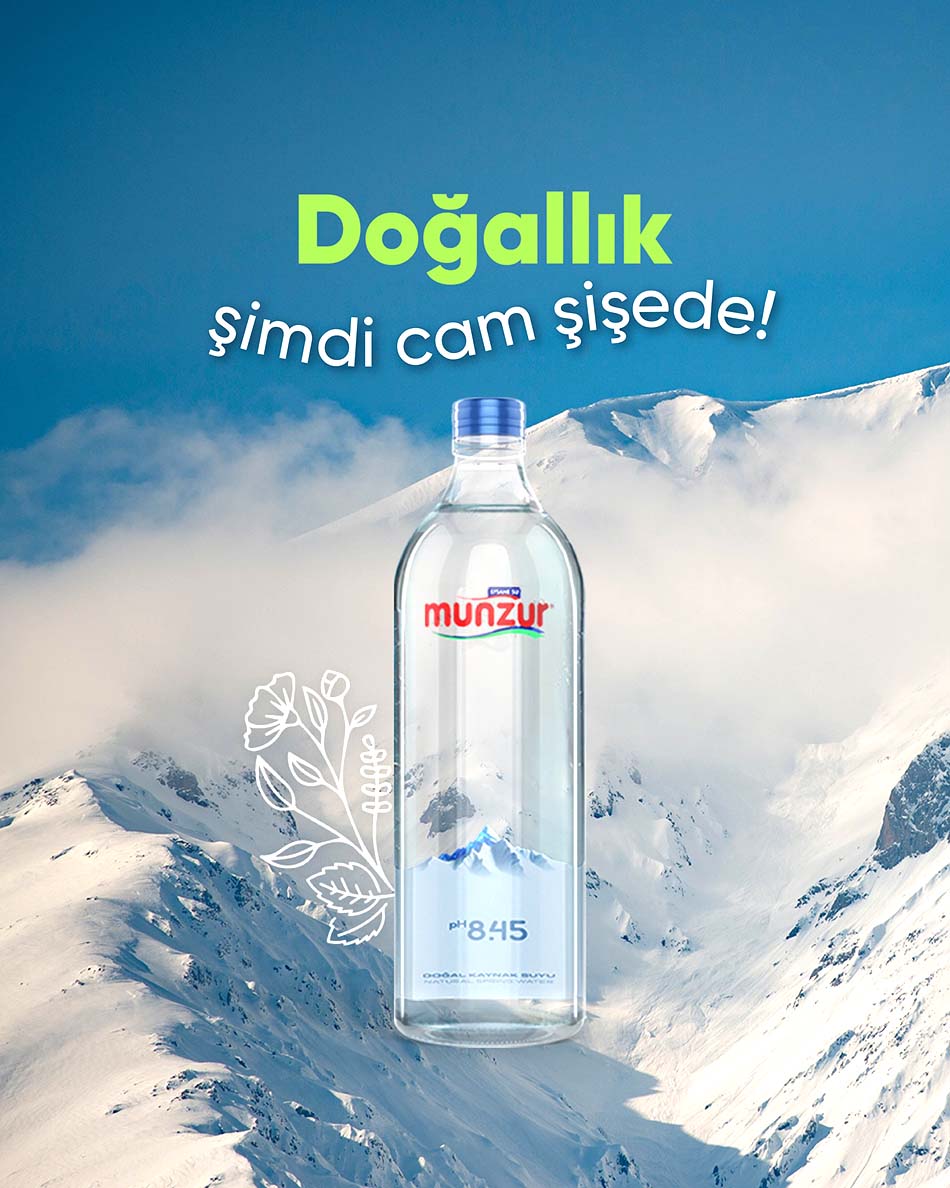 Munzur Su Cam Şişe Perpa