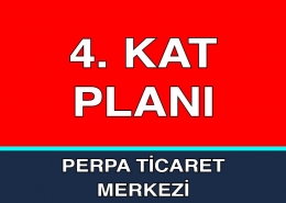Perpa 4. Kat Planı 4. Kat Kroki