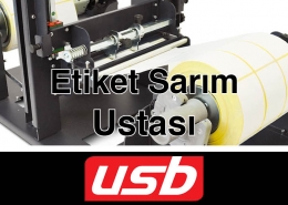 Etiket Sarım Ustası USB Etiket Esenyurt