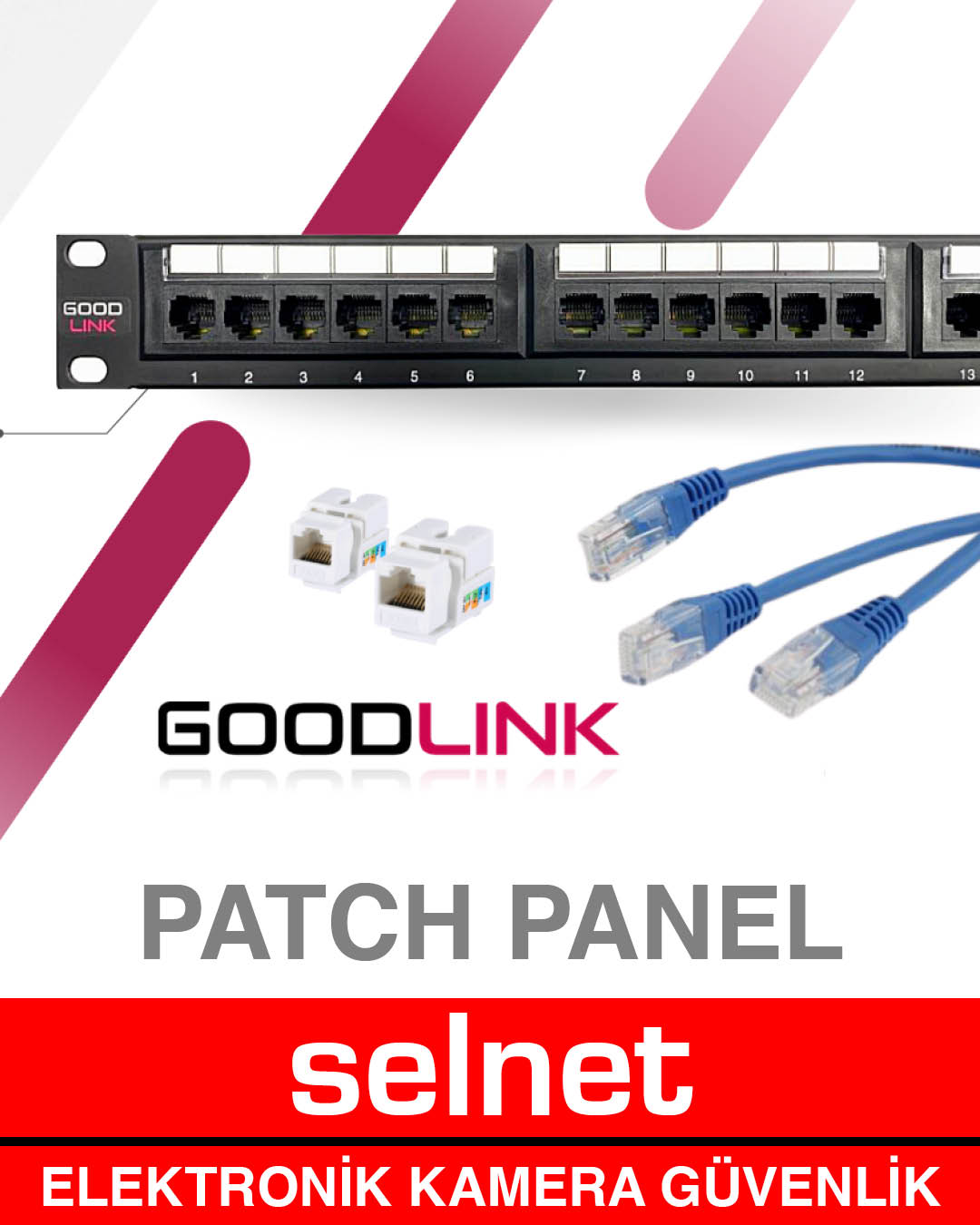 Selnet Elektronik Goodlink Patch Panel