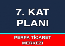 Perpa 7. Kat Planı Perpa 7. kat adres kroki