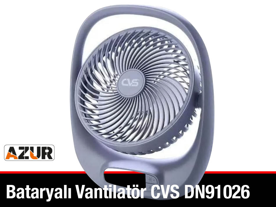 Bataryalı Vantilatör CVS DN91026 