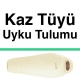 Campout Kaz Tüyü Uyku Tulumu Krem