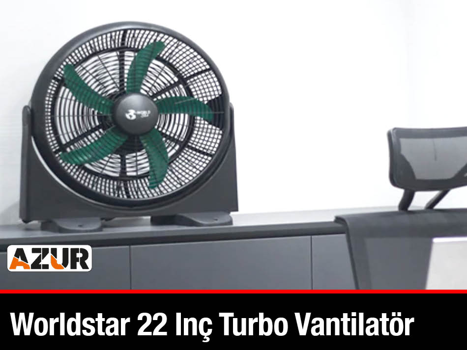 WorldStar Turbo Vantilatör 22 İnç Perpa