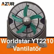 WorldStar YT2210 Vantilatör Duvar Tipi
