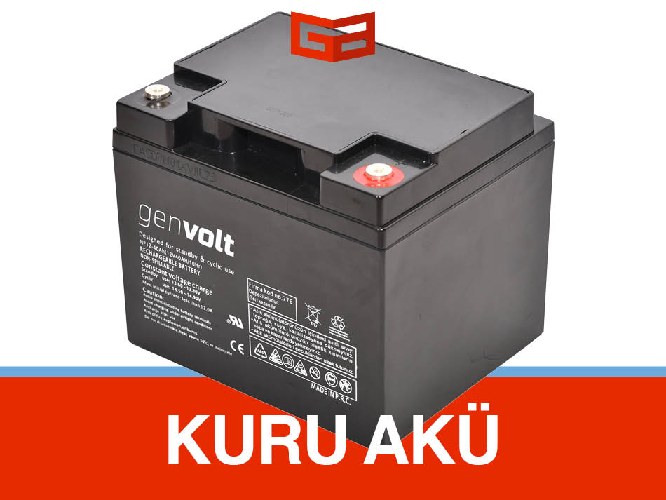 GenVolt Kuru Akü Perpa General Akü