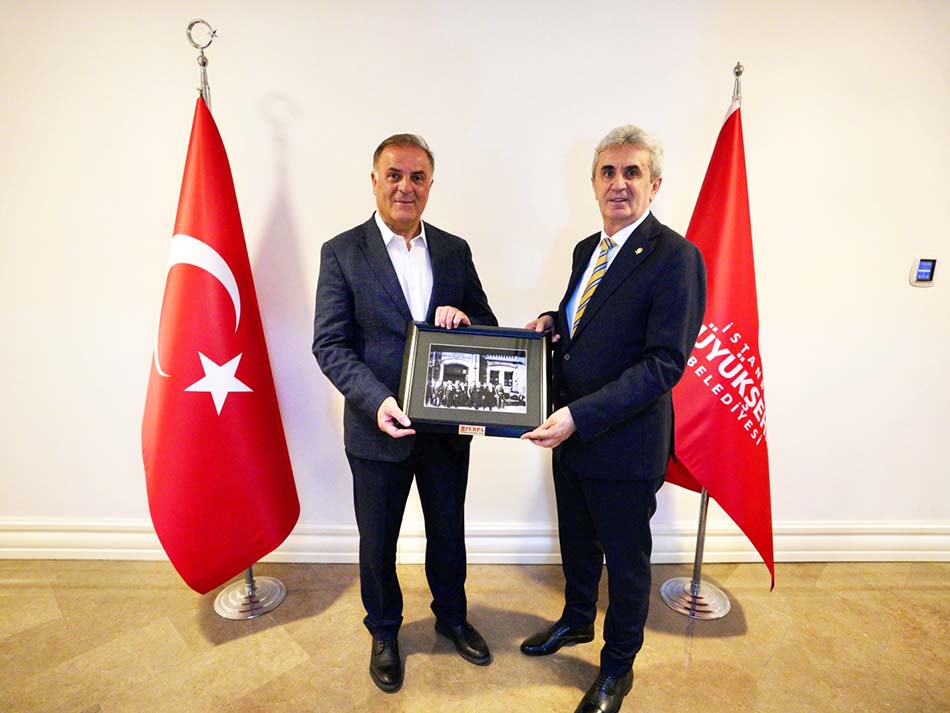 İBB Başkan Vekili Nuri Aslan Ziyareti Hasan Sezgin