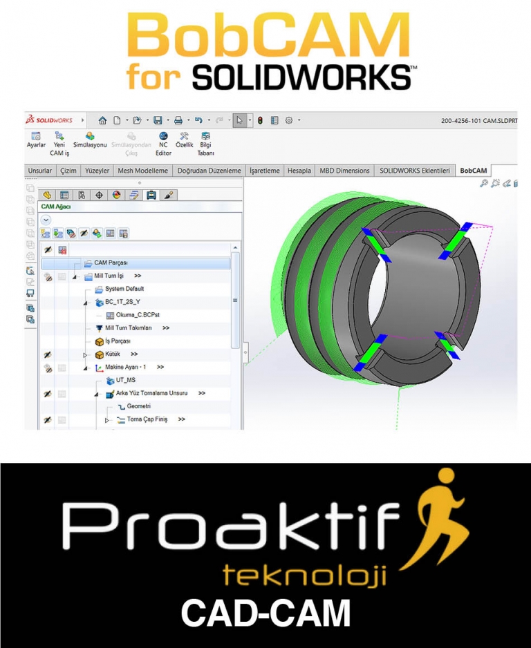 Proaktif Teknoloji Bob Cam BobCad Cam CAD Tasarım - Perpa Haber