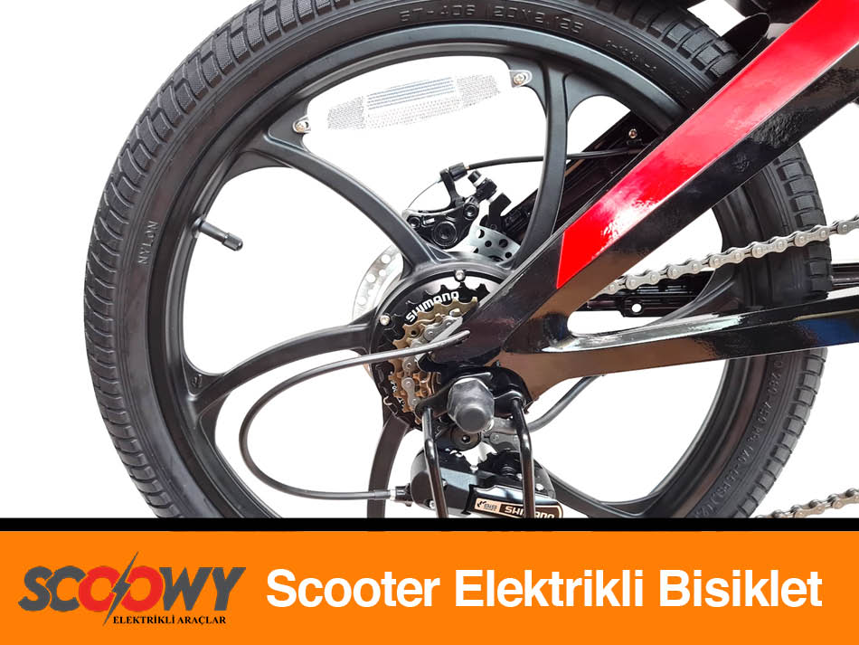 Scoowy Sccoter Elektrikli Bisiklet Vetron Perpa
