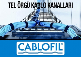 Cablofil Tel Örgü Kablo Kanalları
