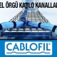Cablofil Tel Örgü Kablo Kanalları