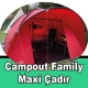 Campout Family Maxi Çadır Kırmızı