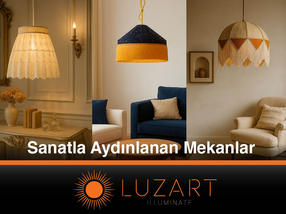 Luzart Sanatla Aydınlanan Mekanlar