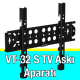 23 Elektronik VT-32 S sabit tv duvar askı aparatı