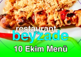 Beyzade Restaurant 10 Ekim 2025 Menü