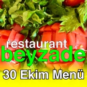 30-ekim-menu-01 Beyzade Restaurant 30 Ekim 2025 Menü