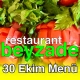 Beyzade Restaurant 30 Ekim 2025 Menü