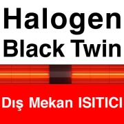 Ardonat Halogen Black Twin Dış Mekan Isıtıcı