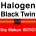 Ardonat Halogen Black Twin Dış Mekan Isıtıcı