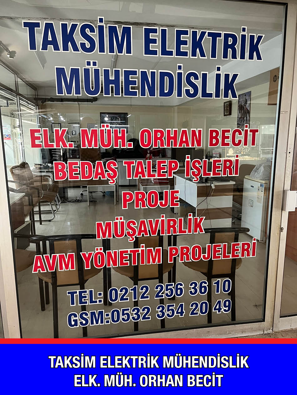 Taksim Elektrik Mühendislik Orhan Becit