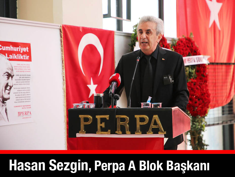 10 Kasım 2025 Hasan Sezgin Perpa A Blok Başkanı