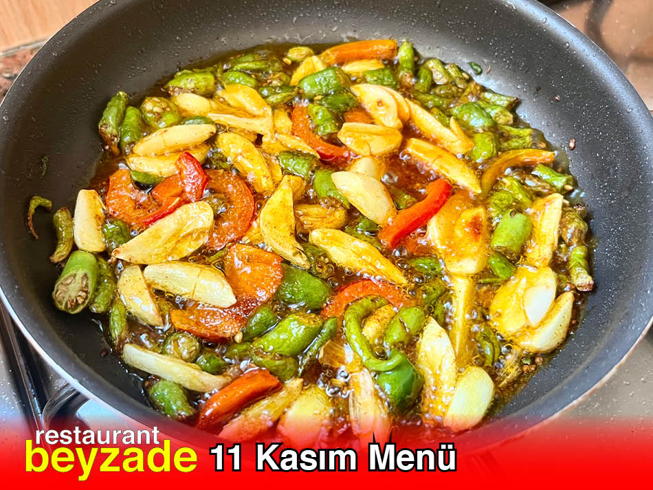 Beyzade Restaurant 11 Kasım 2025 Menü