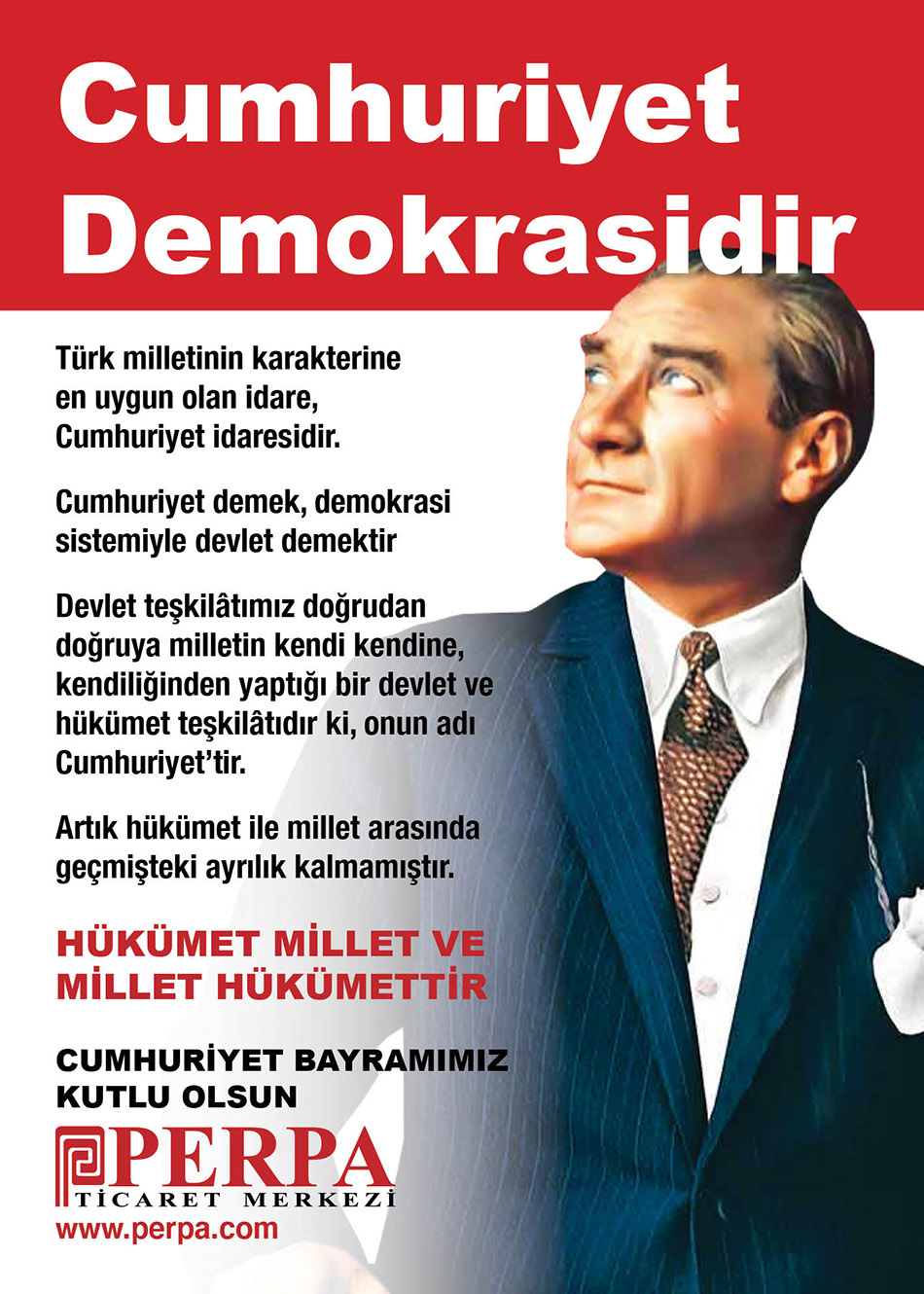 Perpa Ticaret Merkezi Cumhuriyet Bayramı 2025