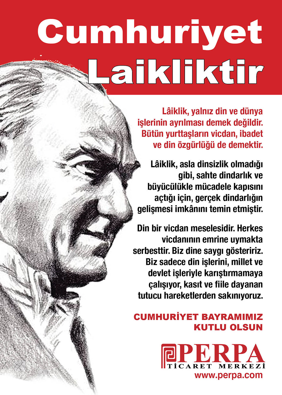 Perpa Ticaret Merkezi Cumhuriyet Bayramı 2025