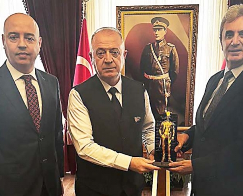 Perpa A Blok İl Jandarma Komutanlığı Ziyareti