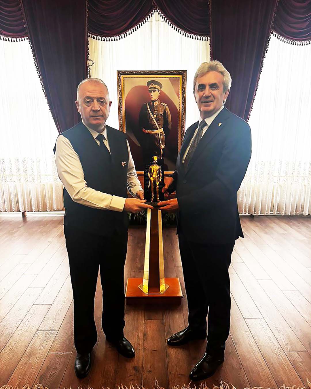 Hasan Sezgin, Erol Kartal İl Jandarma Komutanlığı Ziyareti