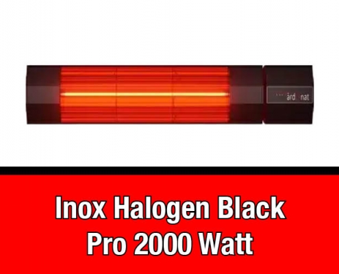 Ardonat Inox Halogen Black Pro 2000 Watt Elektrikli Isıtıcı